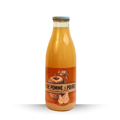 Présentation de la bouteille de jus de fruits