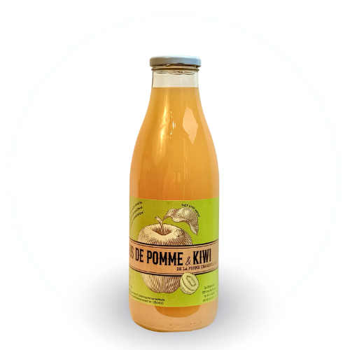 Présentation de la bouteille de jus de fruits